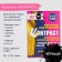 Dye for fabric "contrast" black (2 packages of 35 grams)
