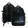 Youth backpack, 40 x 28 x 18 cm, ergonomic back, Stavia "machine", black