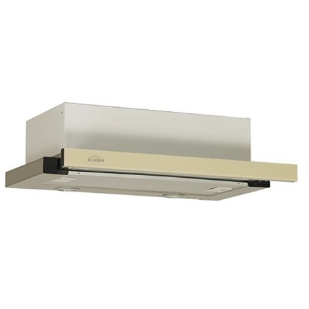 Elikor Exposure "Integra" GLASS 60N-400-B2D, built-in, 400 m3/h, 2 speeds, 60 cm, beige.