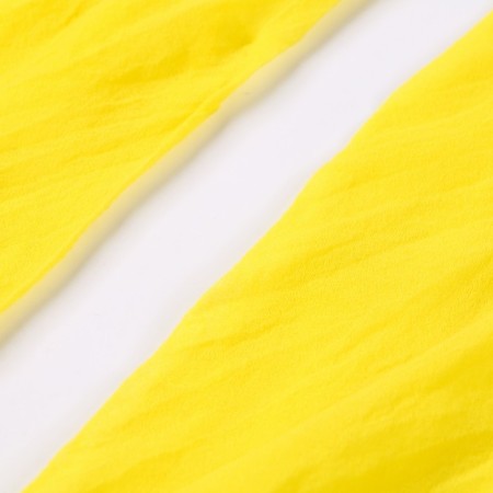 Kapron for dolls and flowers, set 4 pcs., Size 1 pc. - 45 × 6 cm, lemon color-4