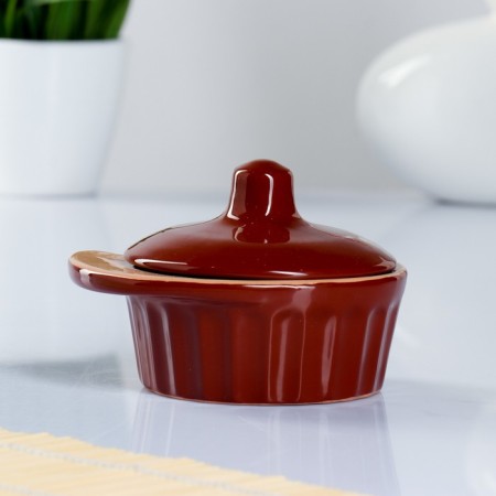 Kokotnitsa "Nostalgia with a lid" 0.2l / 12x8cm, standard