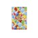 Postcard "Happy Birthday!", Balls, embossing, 12 x 18 cm