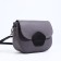 Richet bag on a magnet, outer pocket, long belt, gray color