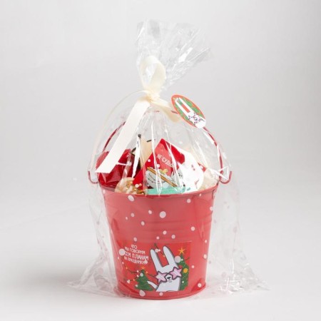 New Year's gift set "Happy New Year!" towel and ACC-10