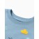 Longslit for a boy, indigo color, height 86 cm