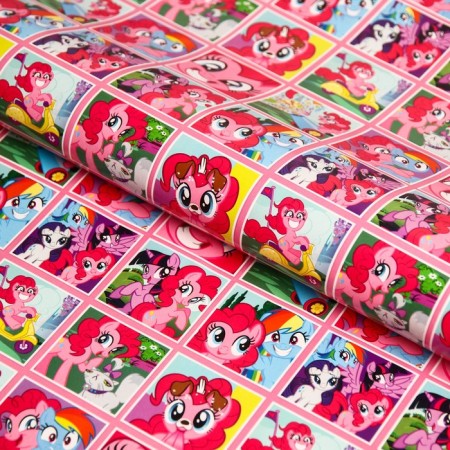 Packing paper, 60 x 90 cm "Girlfriends", My Little Pony-2