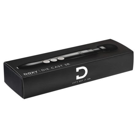 Vibro-massager DOXY DIE CAST 3R, 28 cm, matte-black-1