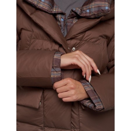 Winter jacket, size 48, brown color-14