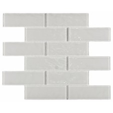 Мозаика стеклянная Bonaparte Rumba White, 300x300x4 мм
