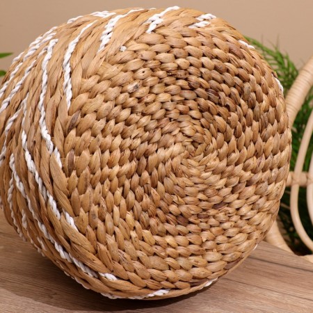 Wicker basket 30x30x35 cm-4