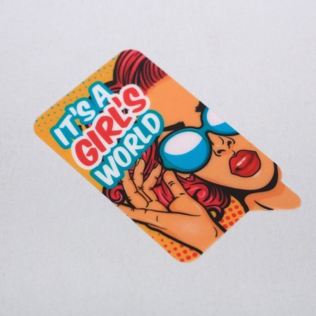AICOS sticker "Its a Girl’s World"-3