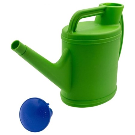 Watering can, 10 l, with a scatter, with a neck, green-3