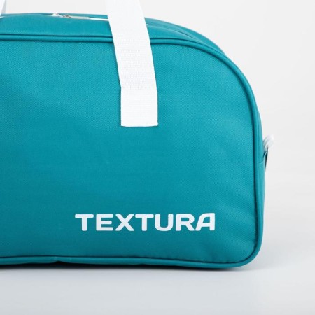 Sports bag, textura, average size, turquoise color-2