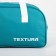 Sports bag, textura, average size, turquoise color
