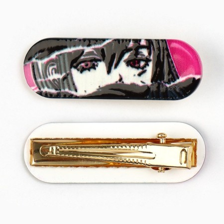 Hair hairpin "View", 4.5 x 1.5 cm-1