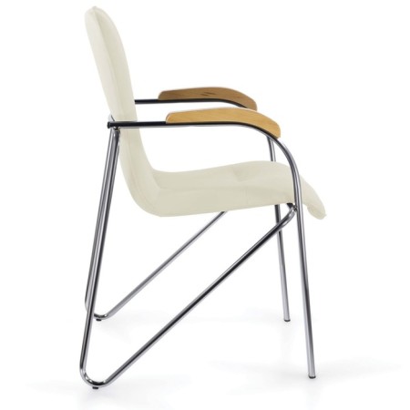 Brabix Samba CF-105 BOX-2, chrome, Buk (D-1), beige-2