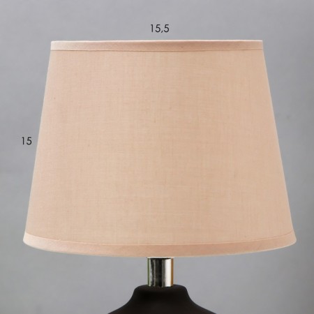 Table lamp 16412/1 E14 40W coffee 20x20x30 cm Risalux-5