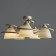 Chandelier A1565PL-5WG "Fabia" 5x40W E14 54x54x24 cm