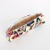 Lightning cosmetic bag, beige color