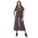 Female suit, size 50, brown color