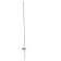 Wall lamp mantra tobago, LED, 1010LM, 3000K, 113x1250 mm, white color