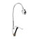 Accoona A4868 kitchen mixer, one -leaf, flexible surge, with nut, silumin, chrome