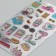 Cosmetics/Educational Process Plastic sticker MIX 9.5x17.5 cm