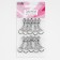 Automatic castle for lightning "Tractor", No. 5, decorative, 10 pcs, Nickel color