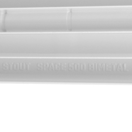 Bimetallic radiator Stout Space, 500 x 90 mm, 9 sections, side connection-4