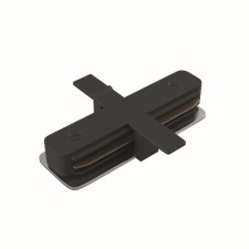 Direct connector for the built-in track system Technical tra002c-11b, 8x6x2 cm, black color