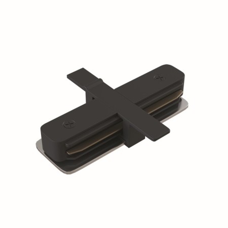 Direct connector for the built-in track system Technical tra002c-11b, 8x6x2 cm, black color