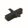 Direct connector for the built-in track system Technical tra002c-11b, 8x6x2 cm, black color