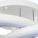 Causteen with FDD "Mons" 3xled 144W 3000-6000K white 57x57x19 cm