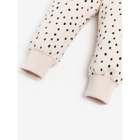 Set: jumper and pants crumb I am KISA, height 80-86 cm, beige color-8
