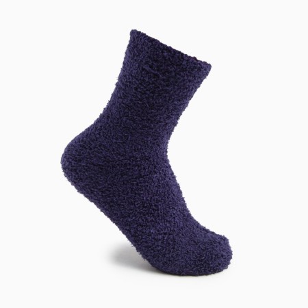 Terry socks female, blue color, size 36-39