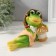 Souvenir Polystone "Frog in a clearing" mix 10x15x5.5 cm
