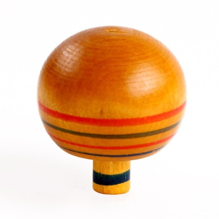 Wooden top "Robby" 3.1 × 3.1 × 3 cm-3