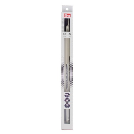 Right knitting needles Ergonomic, 5 mm/35 cm, 2 pcs