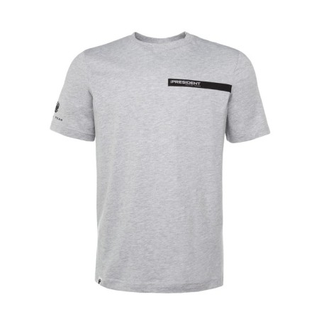 President T -shirt, size m, color gray