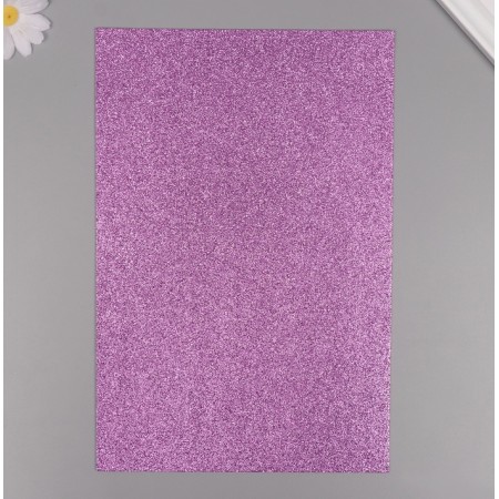 Foamiran "neon shine - lilac" 2 mm A4 format (set of 5 sheets)-3
