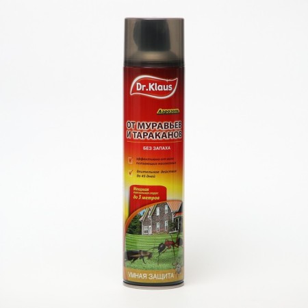 Aerosol Dr. Klaus from ants, cockroaches and other creeping insects, 600 ml-3