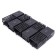 Feeding feeder "Yaman" rectangular 150 g, metal, removable plastic bottom, units. 10 pcs.