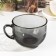 Basiliko handle broth. Lava Grey, 670 ml, gray color