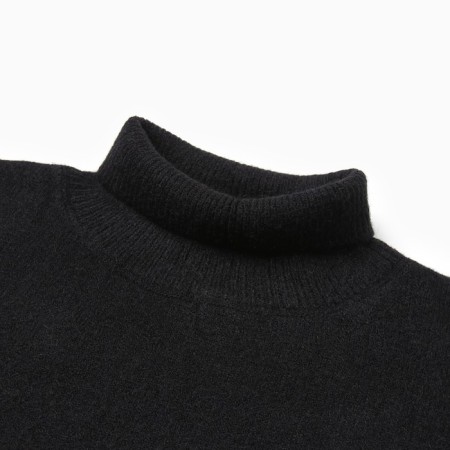 Women's dress, black color, One Size (46-50)-4