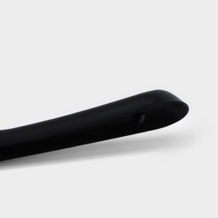 Shoulders - hanger for clothes, size 40-44, wide shoulders, black color-2