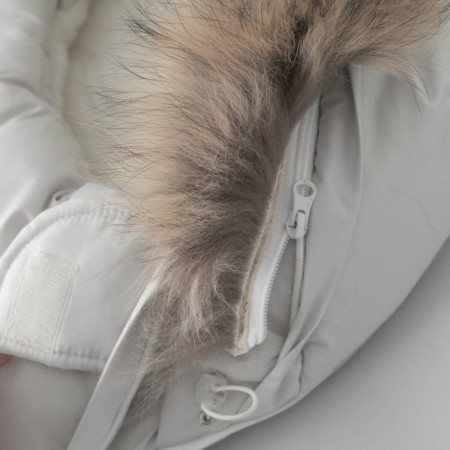 Set for discharge Winter Kinderlitto "Scandinavia", 5 items, height 56-62 cm, color gray color-8