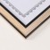 Photo frame plastic format A4 "Crassic. Wood" Beige 24.8x33.5 cm