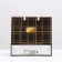 Black-gold cage package, soft plastic, 30 x 30 cm, 120 μm