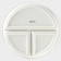 Porcelain plate for proper power supply, D = 23 cm