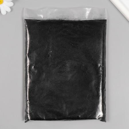 Glitter Size 1/128, 500 gr, col. black-1